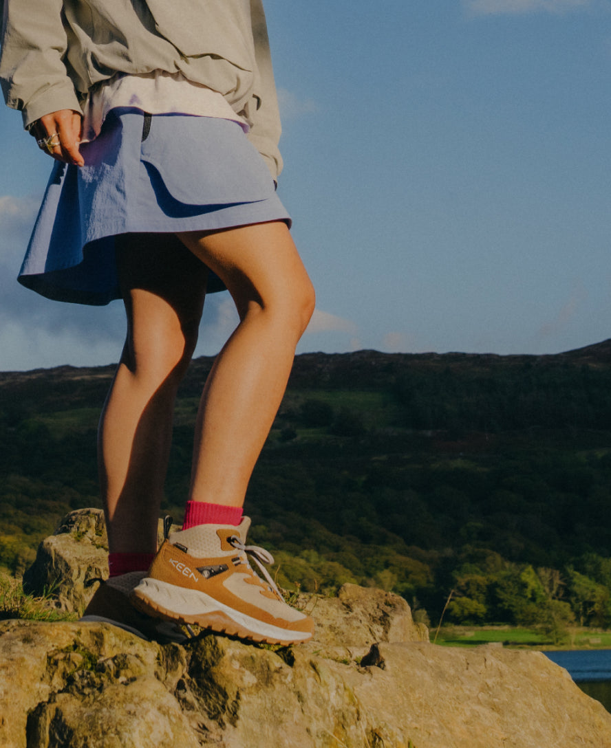 Women's Hightrail Waterproof Hiking Boot | Birch/Daffodil - Image 9