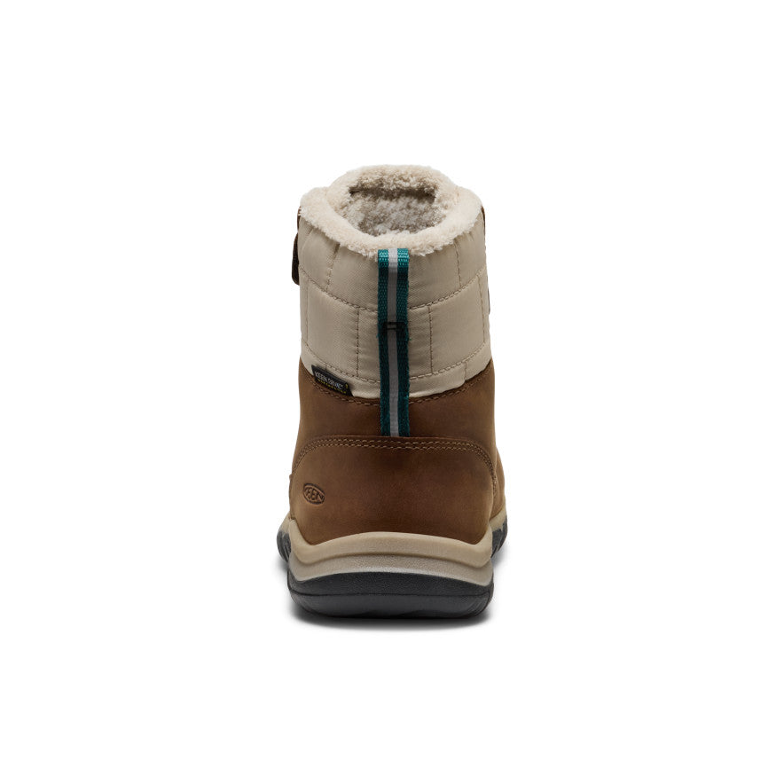 Little Kids' Kanibou Waterproof Winter Boot | Dark Earth/Roasted Pecan - Image 5