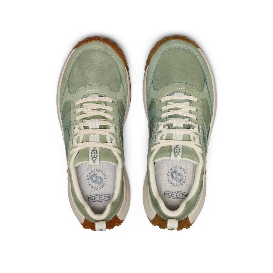 Women's KS86 Leather Sneaker | Lily Pad/Birch - Image 4