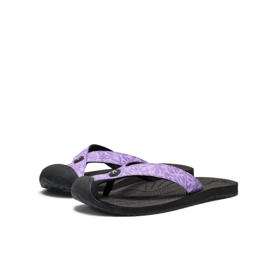 Women's Barbados Flip-Flop | Orchid Bloom/Black - Image 2