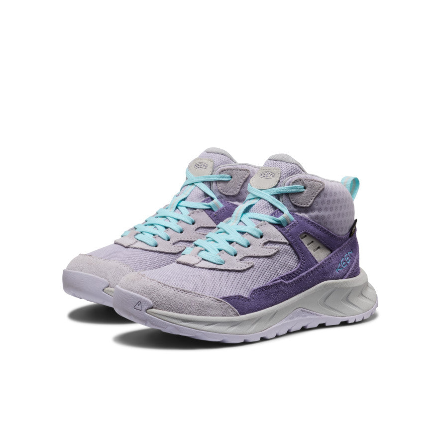 Big Kids' Hightrail Waterproof Hiking Boot | Purple Haze/Thistle - Image 2
