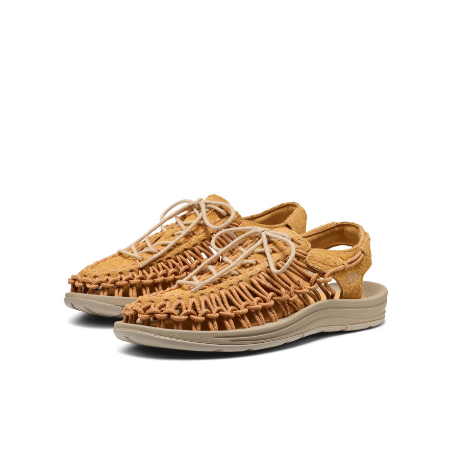 All Gender UNEEK Leather Sneaker | Oak Buff/Plaza Taupe - Image 2