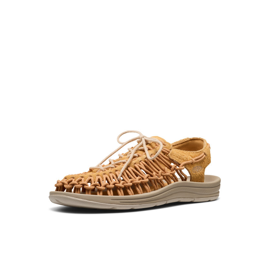 All Gender UNEEK Leather Sneaker | Oak Buff/Plaza Taupe - Image 3