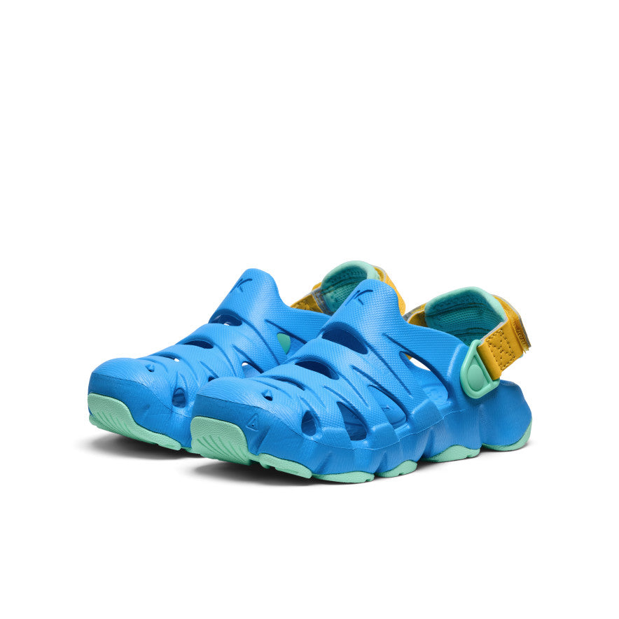 Little Kids' HyperFLT Clog | Azure Blue/Daffodil - Image 2