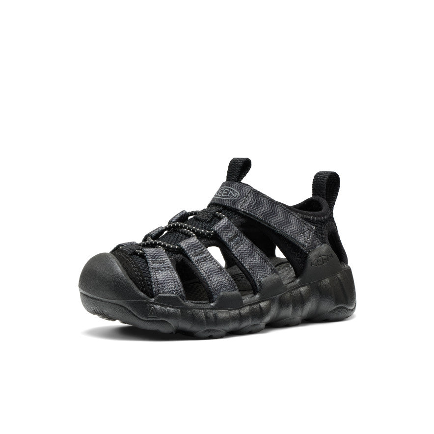 Little Kids' Hyperport H2 Sandal | Black/Steel Grey - Image 3