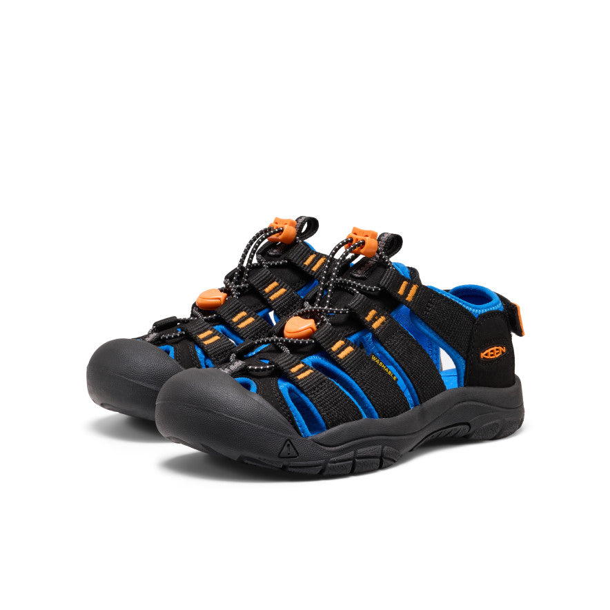 Big Kids' Newport Boundless Sandal | Black/Precious Blue - Image 2