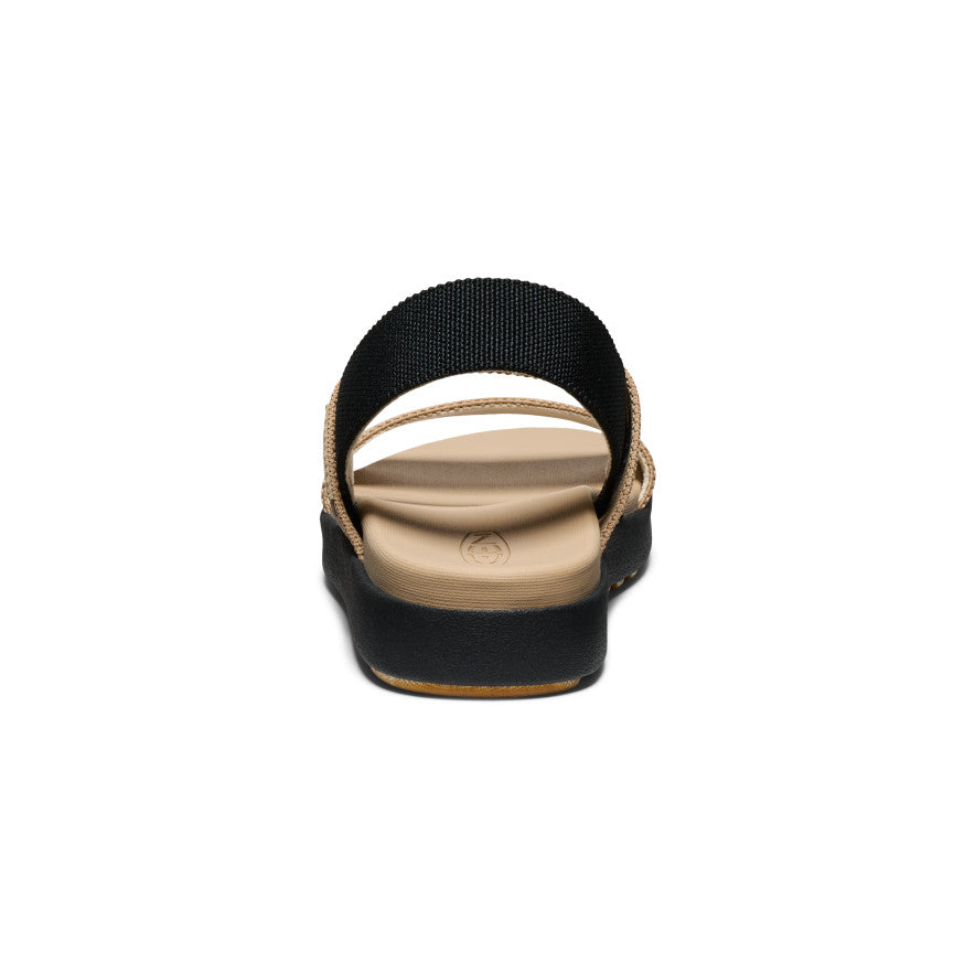 Women's Elle Backstrap Sandal Wide | Cornstalk/Black - Image 5