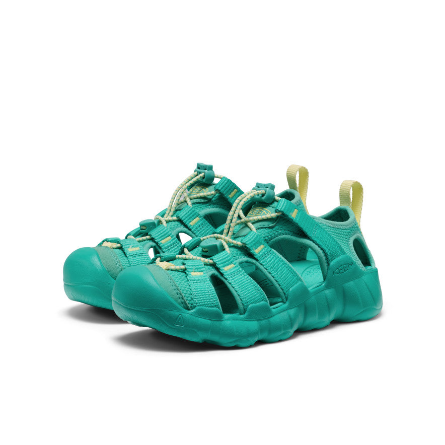 Big Kids' Hyperport H2 Sandal | Bright Aqua/Wax Yellow - Image 2