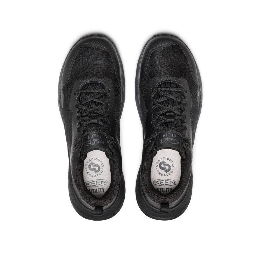 Men's Speedworks ESD Work Sneaker (Carbon Toe) | Black/Black - Image 4