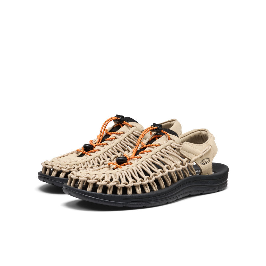Men's UNEEK Sneaker | Safari/Orange Peel - Image 2