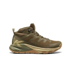 Men's Targhee Apex Wide Waterproof Hiking Boot | Dark Olive/Khaki