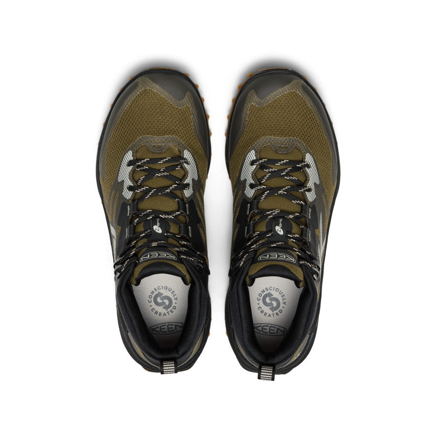 Men's Zionic NXT Waterproof Hiking Boot | Dark Olive/Black - Image 4