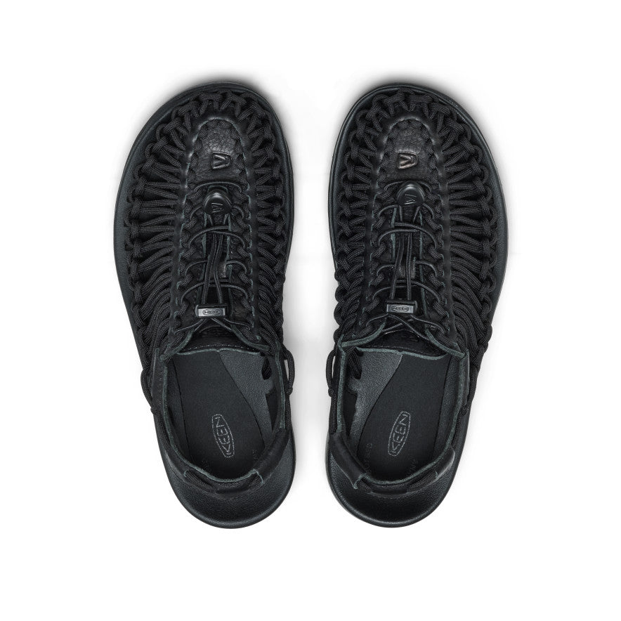 All Gender UNEEK PLT Sneaker | Black Smooth Lea - Image 4