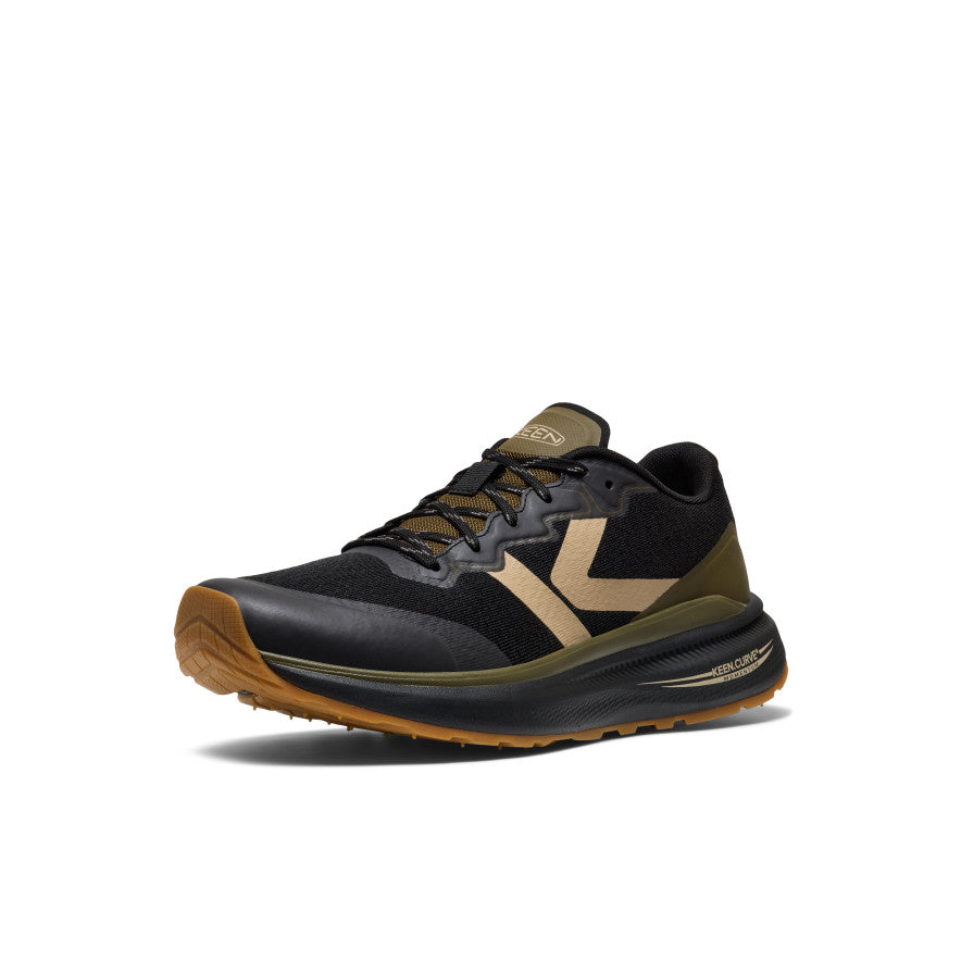 Men's WK500 Walking Shoe | Black/Dark Olive - Image 3