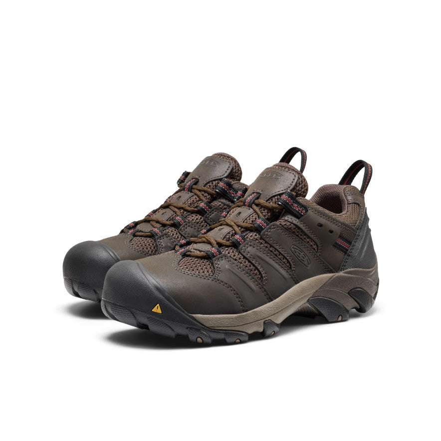 Men's Lansing Low (Steel Toe) | Cascade Brown/Fired Brick - Image 2
