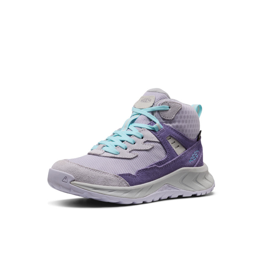 Big Kids' Hightrail Waterproof Hiking Boot | Purple Haze/Thistle - Image 3
