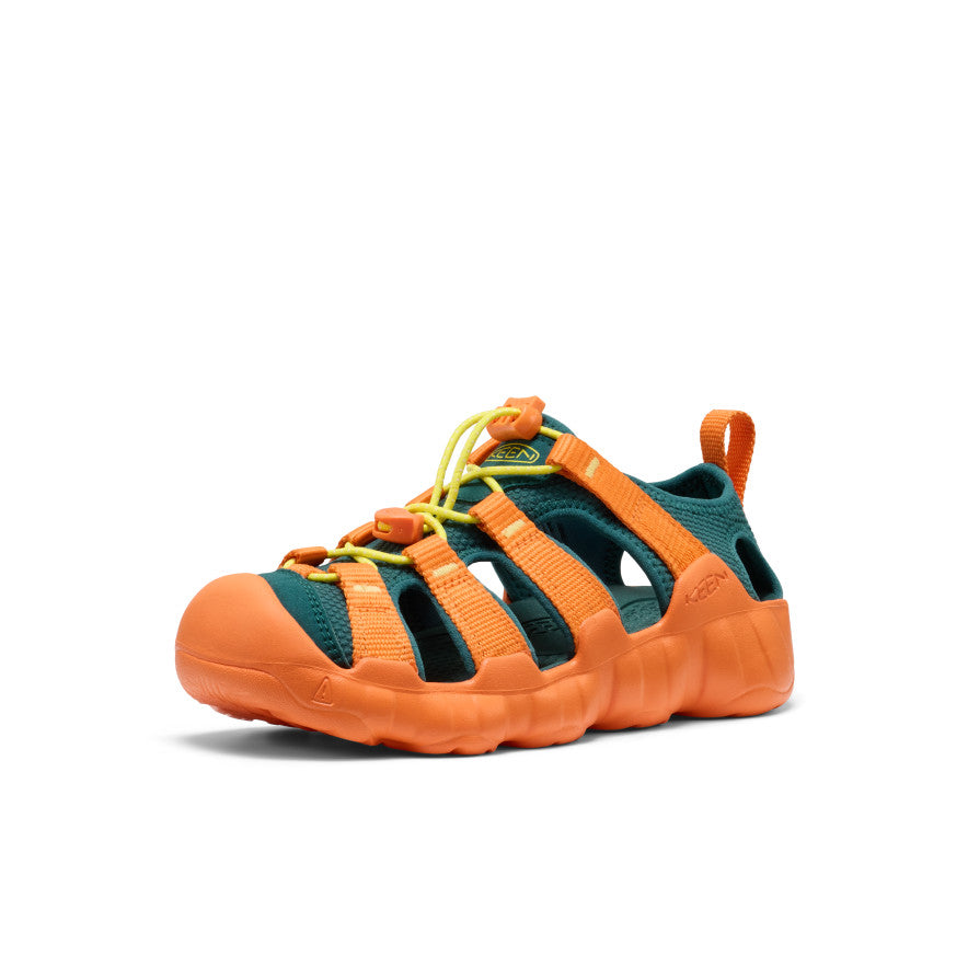 Big Kids' Hyperport H2 Sandal | Mediterranea/Orange Peel - Image 3