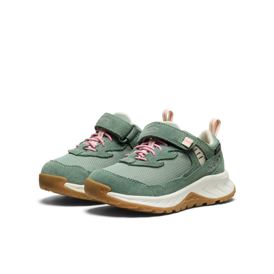 Little Kids' Hightrail Waterproof Hiking Shoe | Lily Pad/Cashmere Rose - Image 2