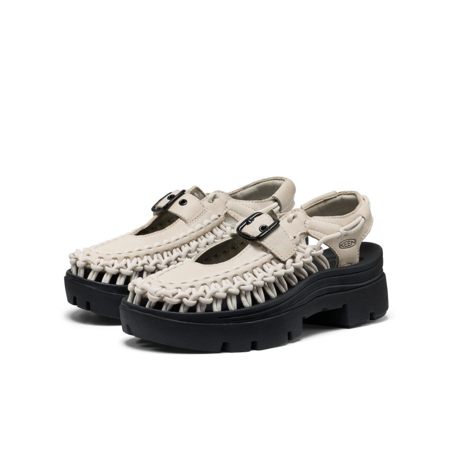 All Gender UNEEK PLT Mary Jane Sneaker | Birch Smooth Lea - Image 2