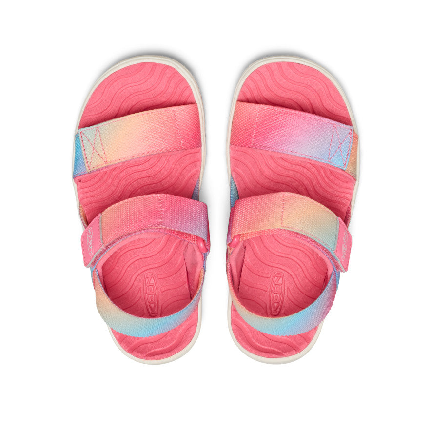 Little Kids' Elle Backstrap | Ombre Pink Lemonade - Image 4