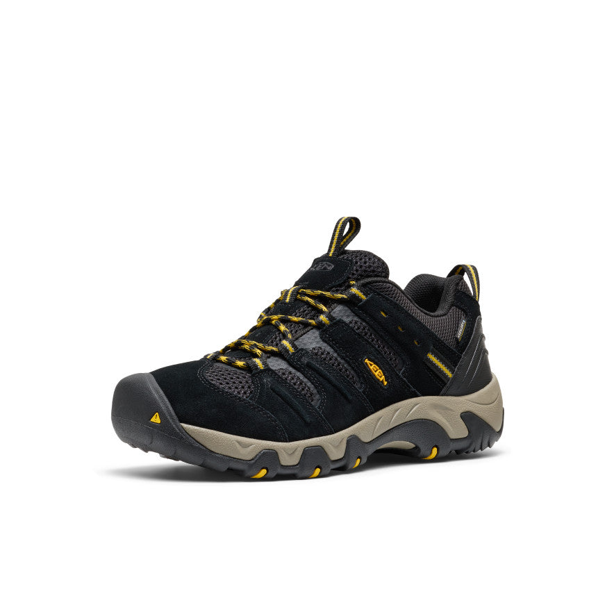 Men's Headout Waterproof Hiking Shoe | Black/Lemon Curry - Image 3
