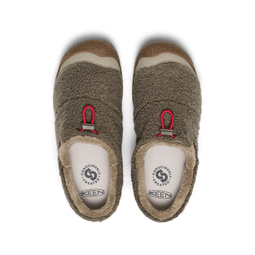 Women's Howser III Slide | Brindle/Brindle Sherpa Fleece - Image 4