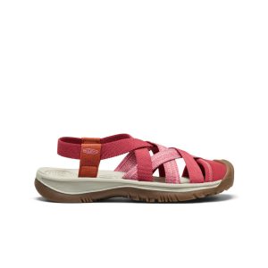 Women's Whisper Lattice Sandal  |  Garnet/Burnt Brick