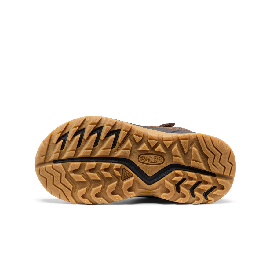 Little Kids' Hightrail Waterproof Hiking Boot | Dark Earth/Garnet - Image 6