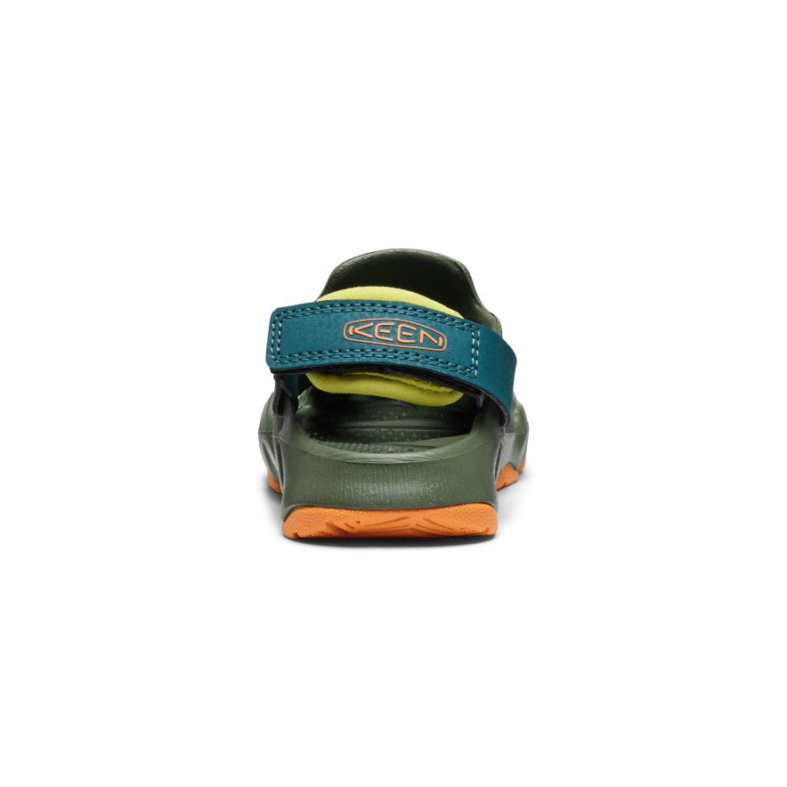 Toddlers' HyperFLT Clog | Bronze Green/Orange Peel - Image 5