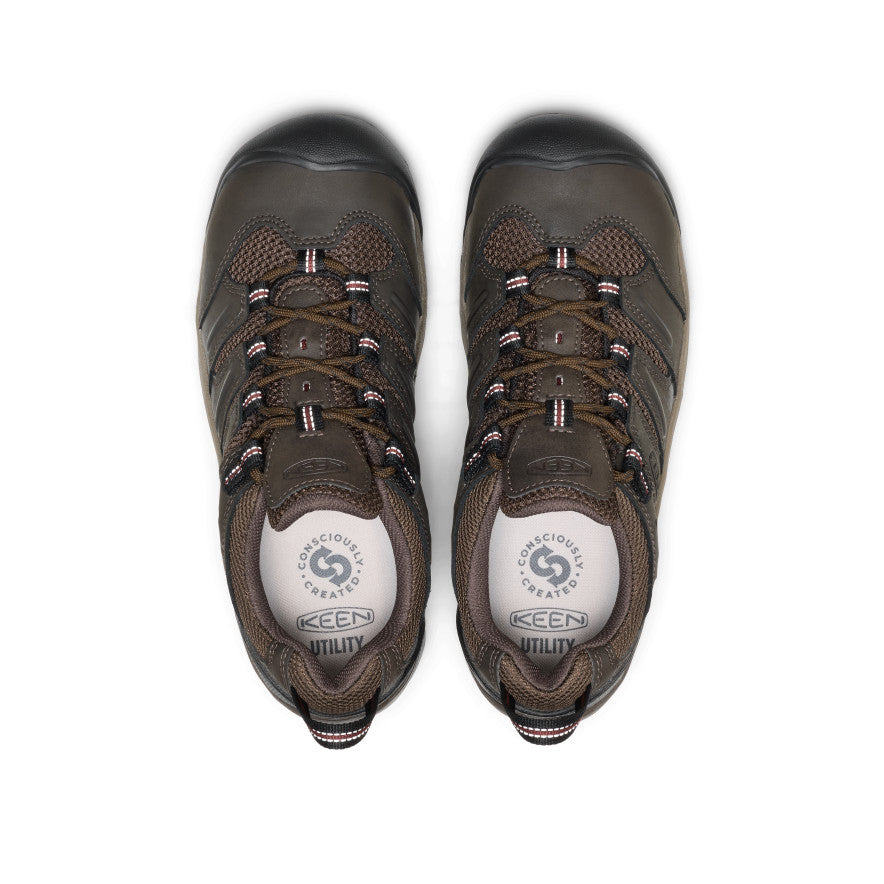 Men's Lansing Low (Steel Toe) | Cascade Brown/Fired Brick - Image 4