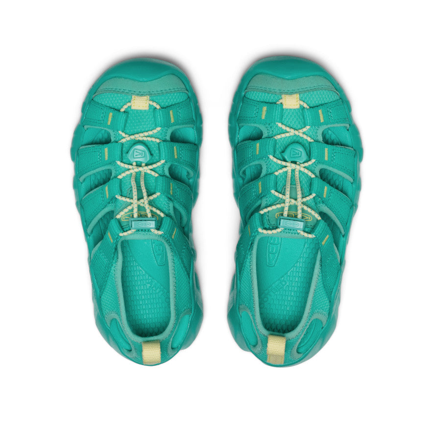 Big Kids' Hyperport H2 Sandal | Bright Aqua/Wax Yellow - Image 4