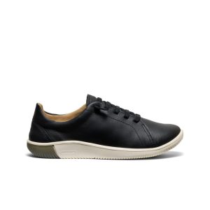 Women's KNX Leather Sneaker | Black/Star White