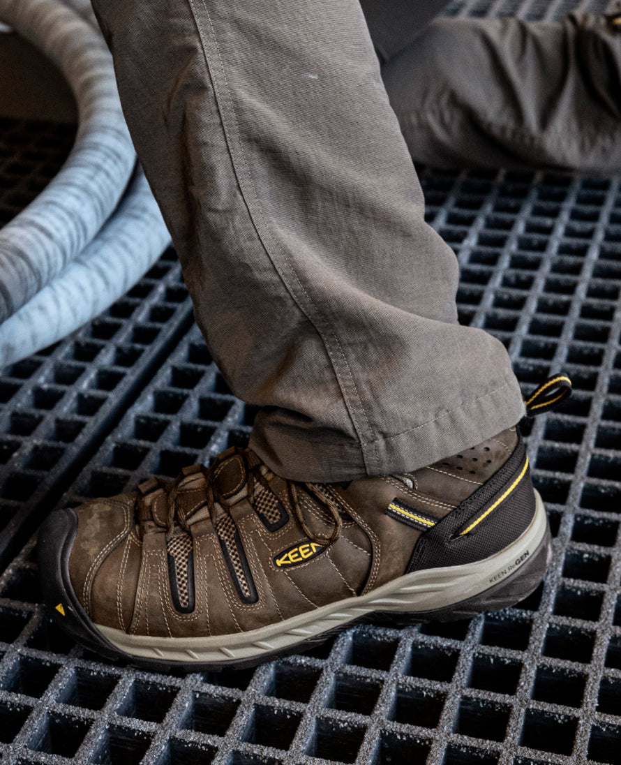 Men's Flint II Boot (Steel Toe)  |  Cascade Brown/Golden Rod - Image 9