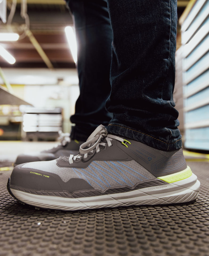 Men's Speedworks ESD Work Sneaker (Carbon Toe) | Black/Black - Image 9