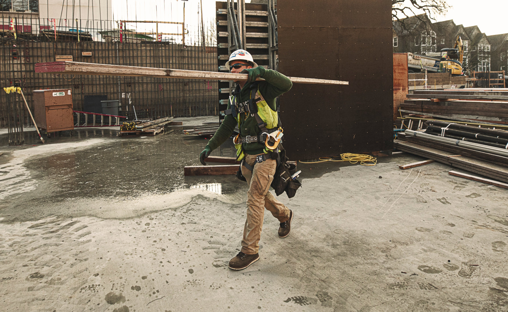 Men's San Jose 6 Waterproof Boot (Aluminum Toe) | Cascade Brown/Black - Image 6