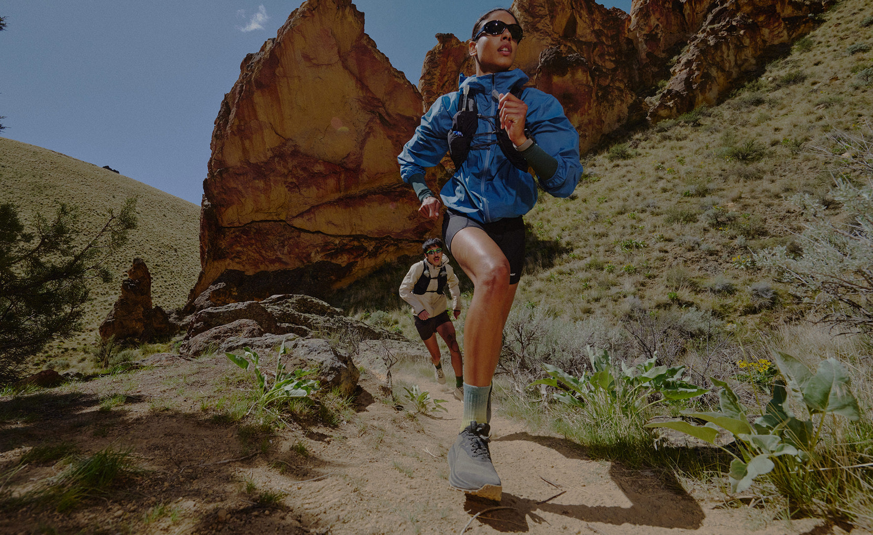 Women's Roam Trail Running Shoe | Vintage Indigo/Ballad Blue - Image 7