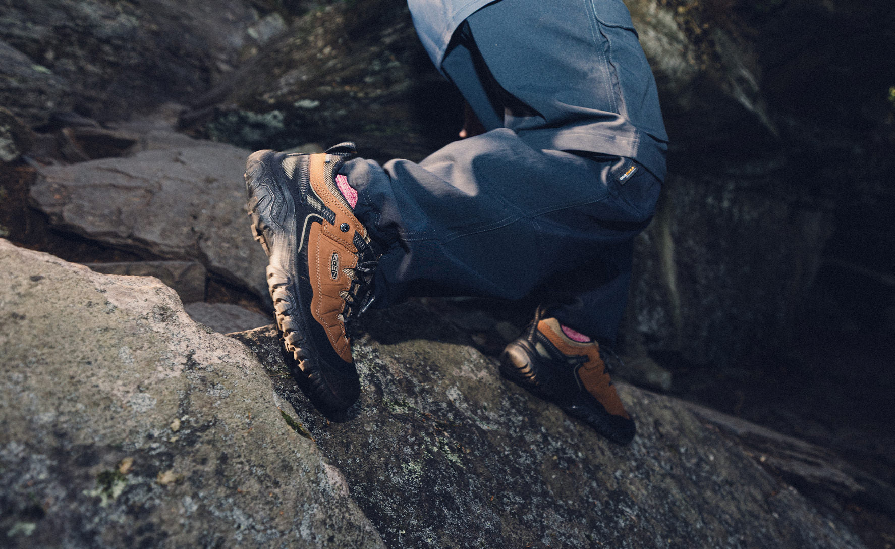 Men's Targhee IV Waterproof Hiking Shoe | Java/Bison - Image 7