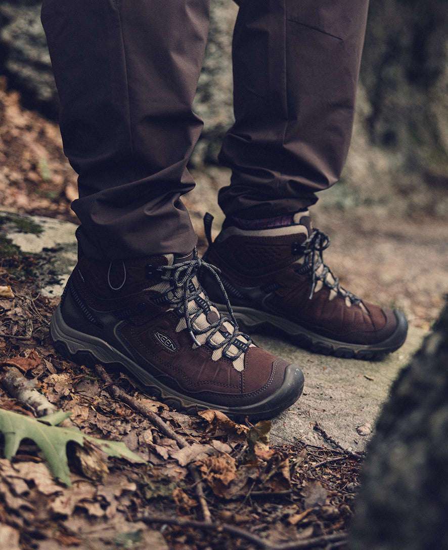 Men's Targhee IV Waterproof Hiking Boot | Java/Brindle - Image 9