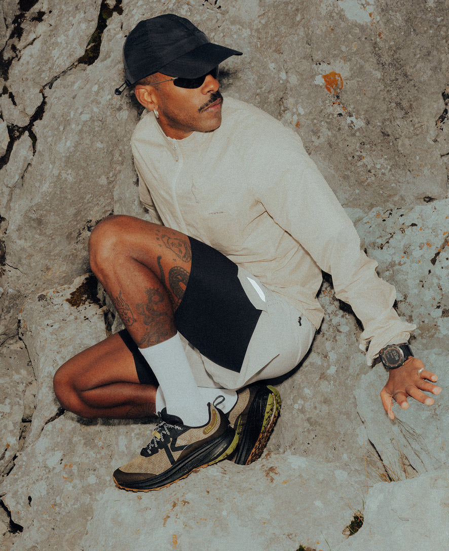 Men's Roam Trail Running Shoe | Star White/Vapor - Image 9