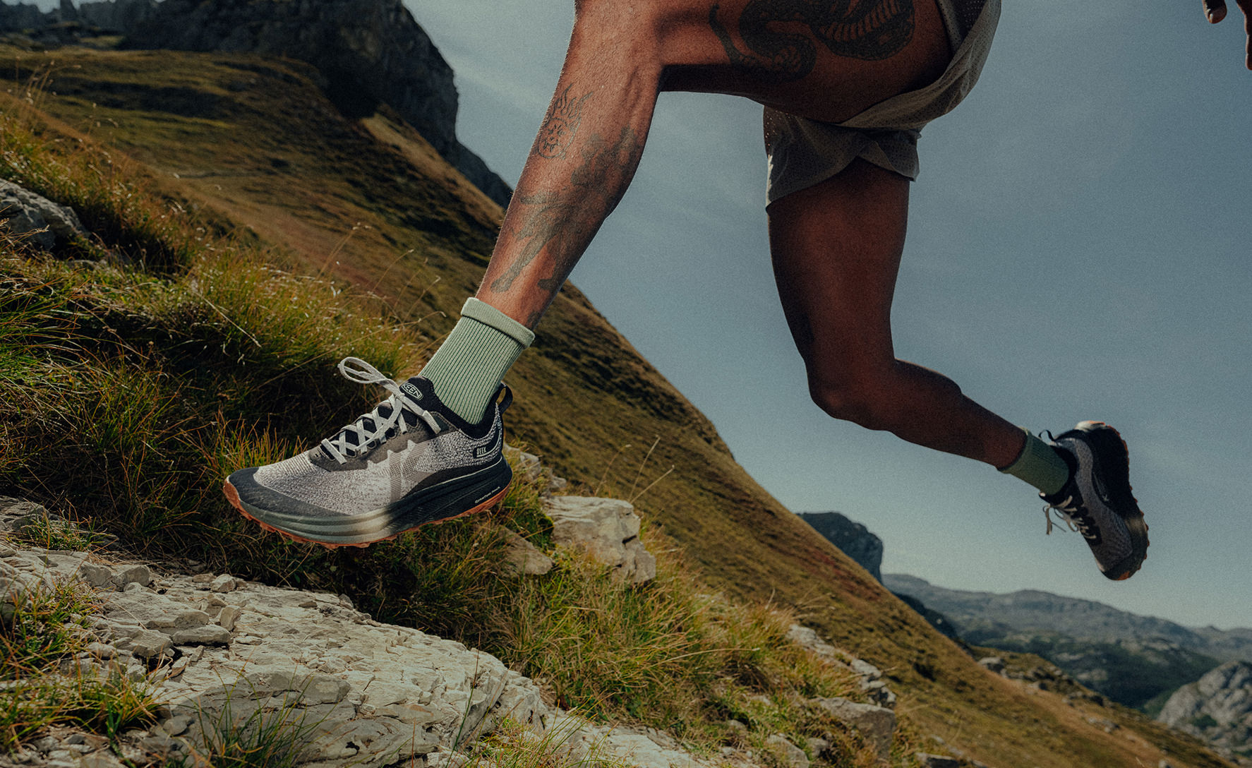 Men's Seek Trail Running Shoe | Black/Magnet - Image 7