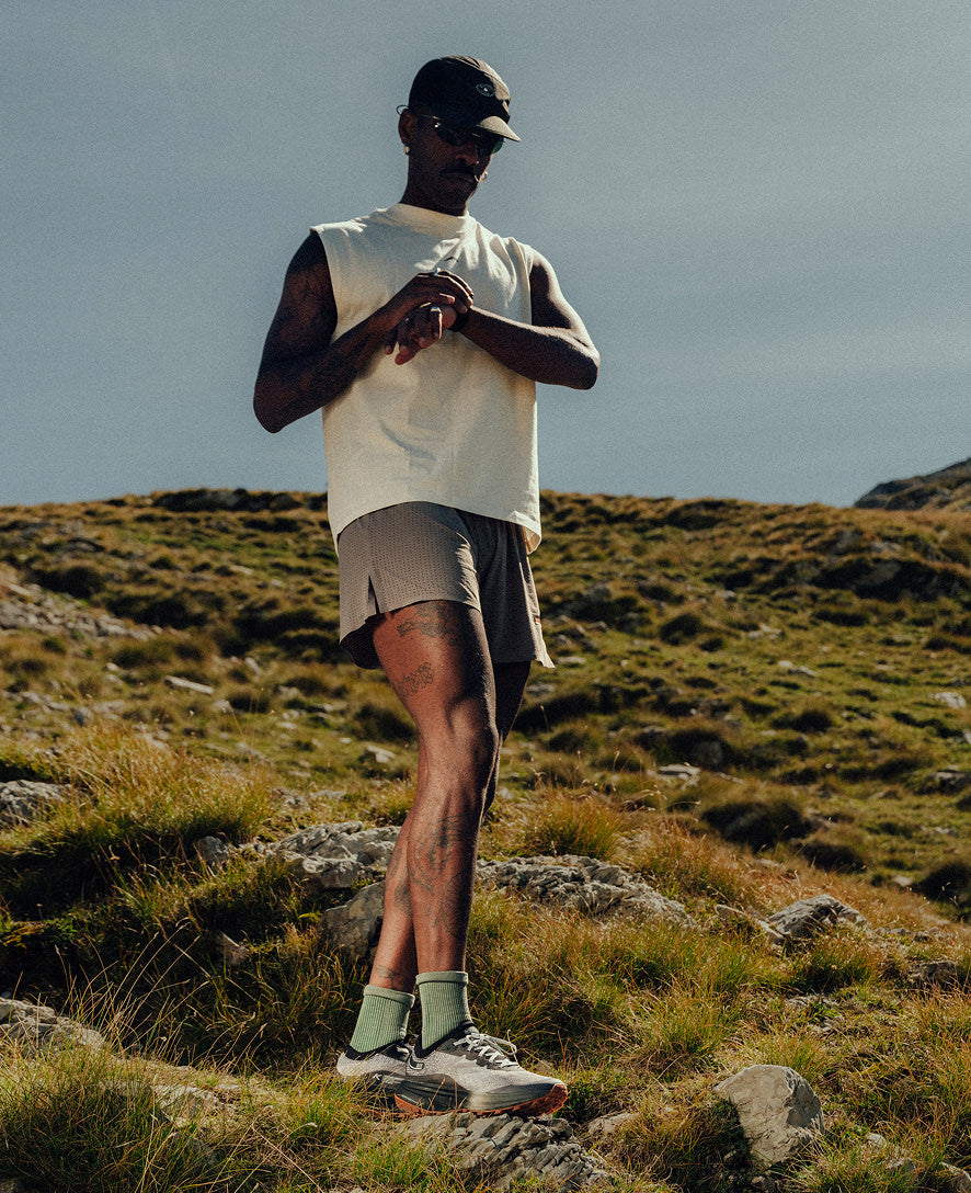 Men's Seek Trail Running Shoe | Black/Magnet - Image 9