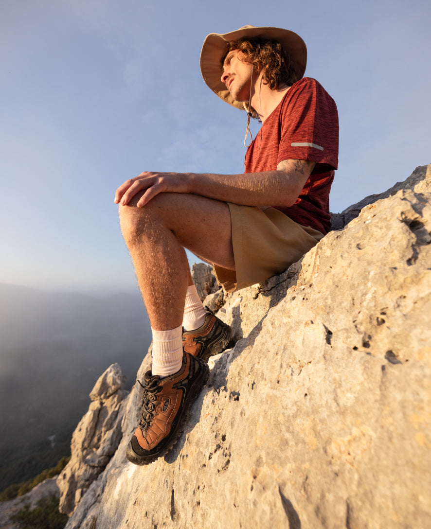 Men's Targhee IV Waterproof Hiking Shoe | Java/Bison - Image 8