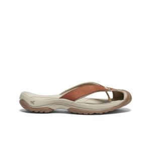 Women's Waimea Leather Flip-Flop  |  Sorrel Horse/Plaza Taupe