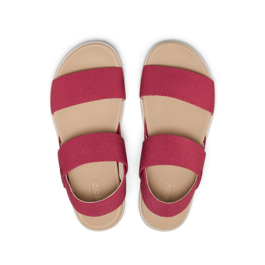 Women's Elle Backstrap Sandal | Garnet/Birch - Image 4