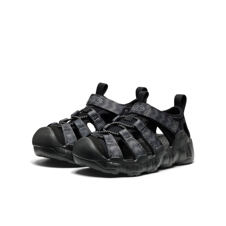 Little Kids' Hyperport H2 Sandal | Black/Steel Grey - Image 2