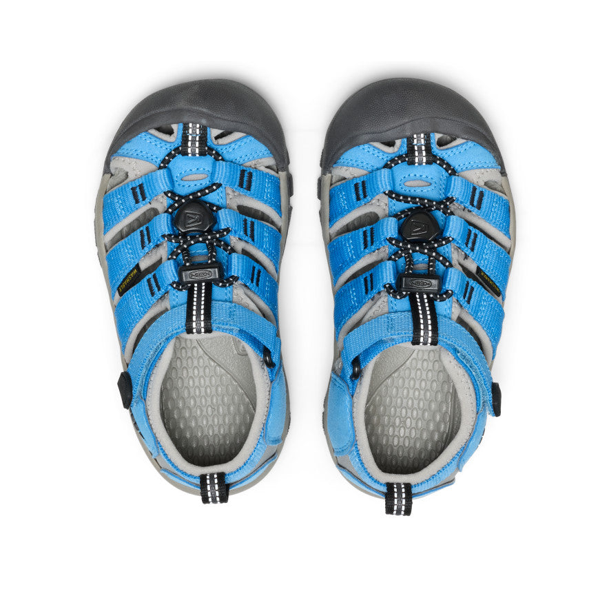 Little Kids' Newport H2 | Azure Blue/Drizzle - Image 4