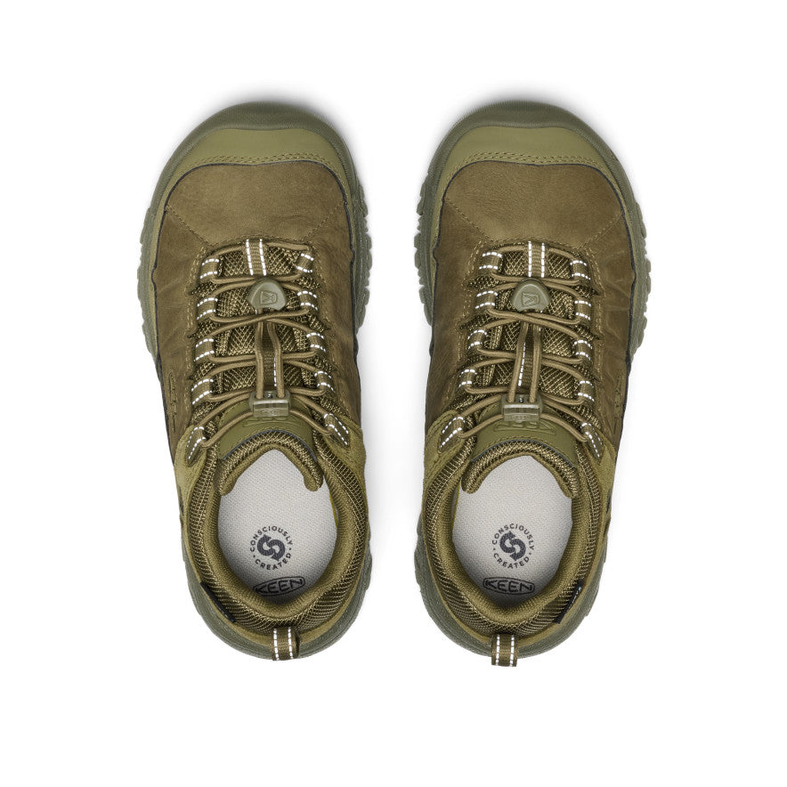 Big Kids' Targhee IV Waterproof Hiking Shoe | Martini Olive - Image 4