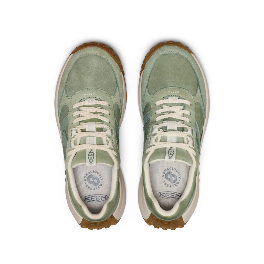 Women's KS86 Leather Sneaker | Lily Pad/Birch - Image 4