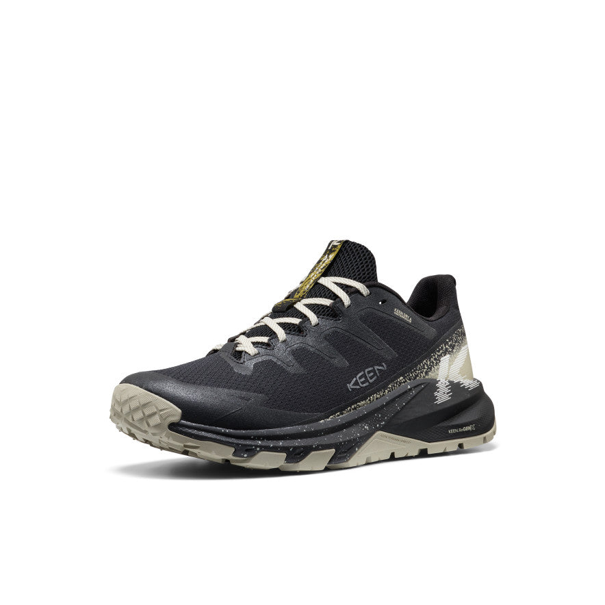 Men's Targhee Apex Wide Waterproof Hiking Shoe | Black/Abbey Stone - Image 3