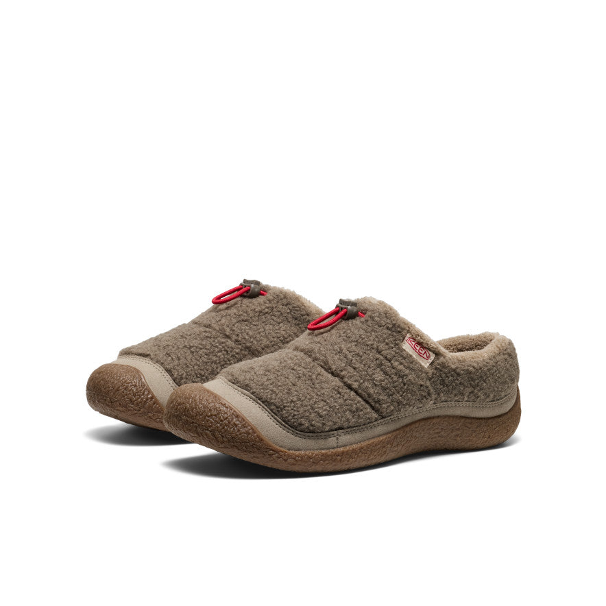 Women's Howser III Slide | Brindle/Brindle Sherpa Fleece - Image 2